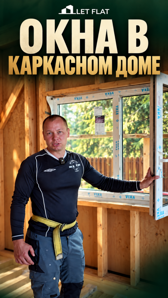 Окна в каркасном доме